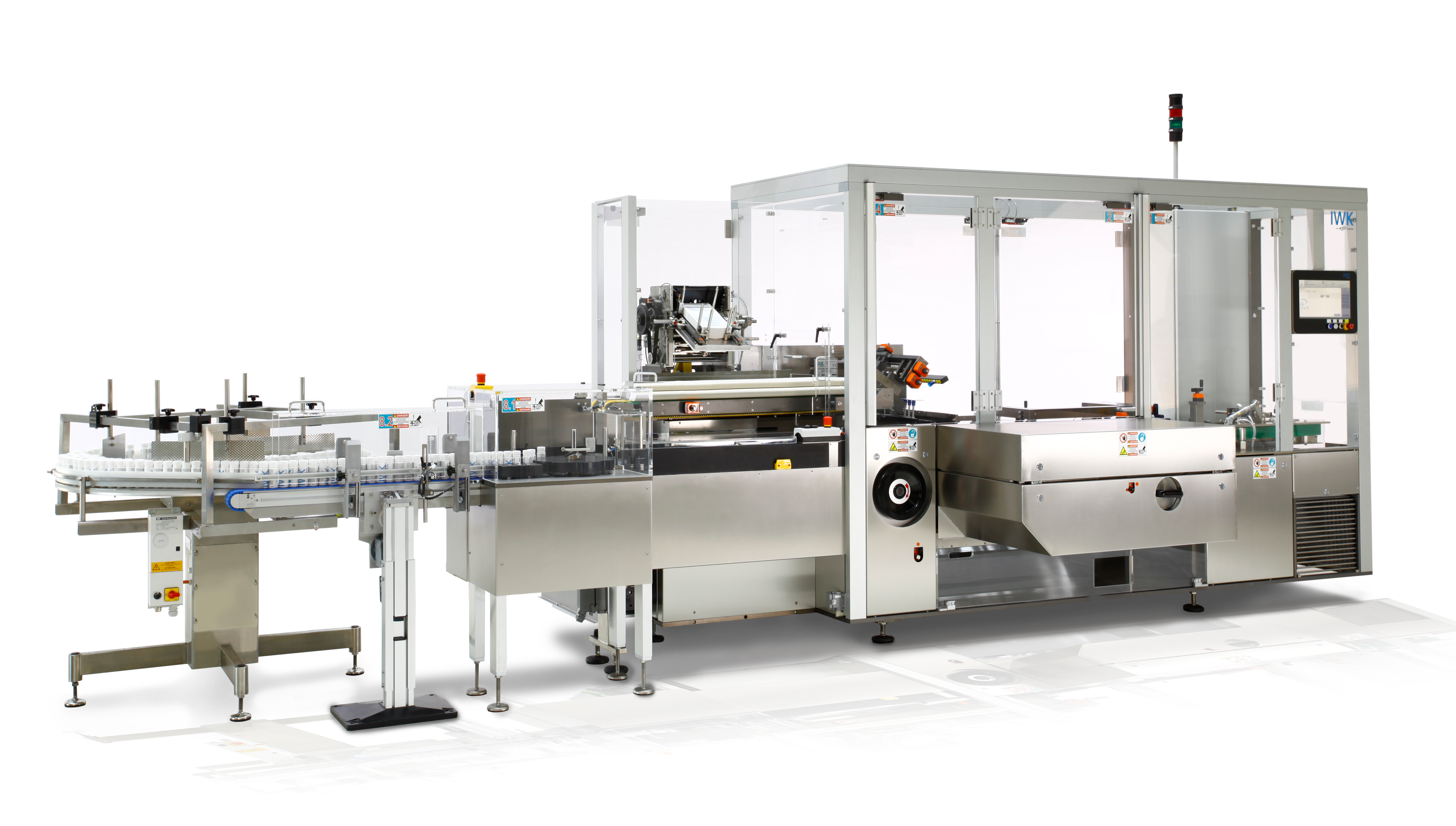 Horizontal cartoner HC5 (up to 200 fc/min.) - Cartoner